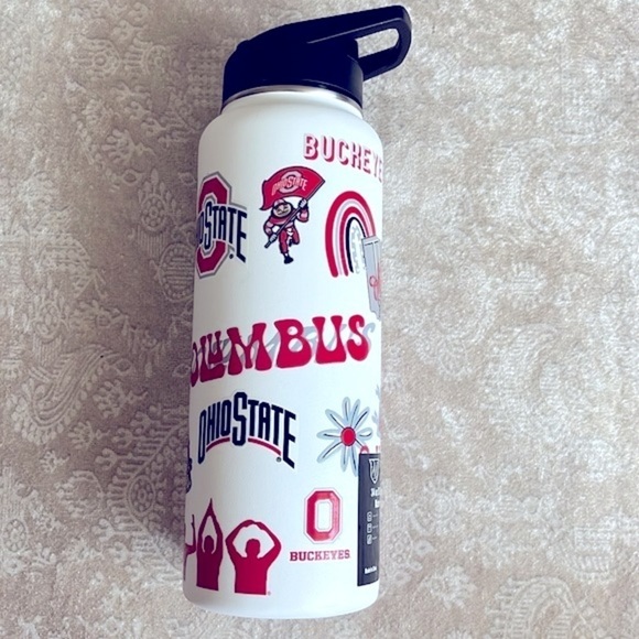 Brand New The Memory Company Ohio State 34 Oz Stainless Steel Water Bottle - Picture 5 of 10